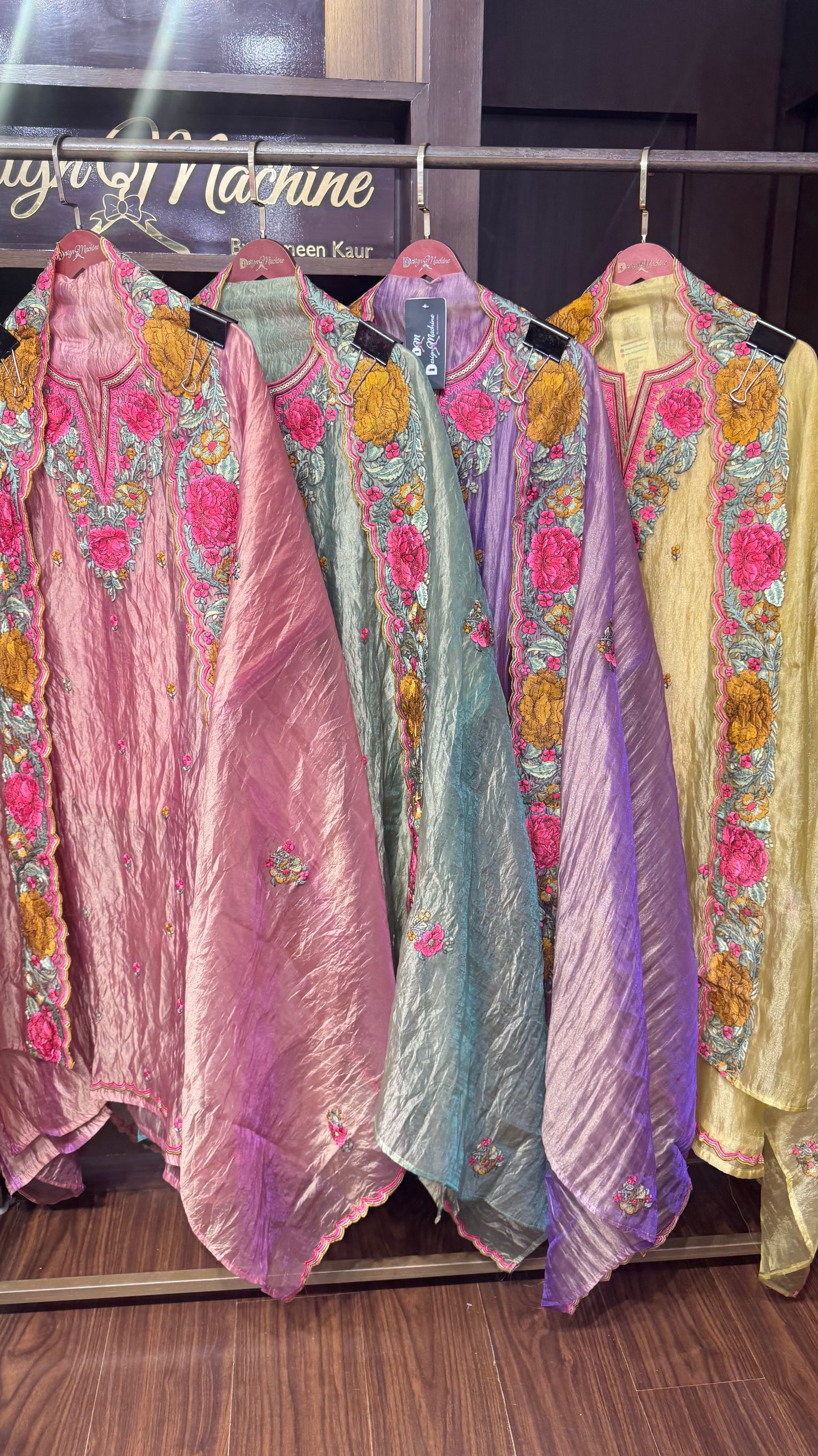Astha (Crush Tissue Unstitch Suit)