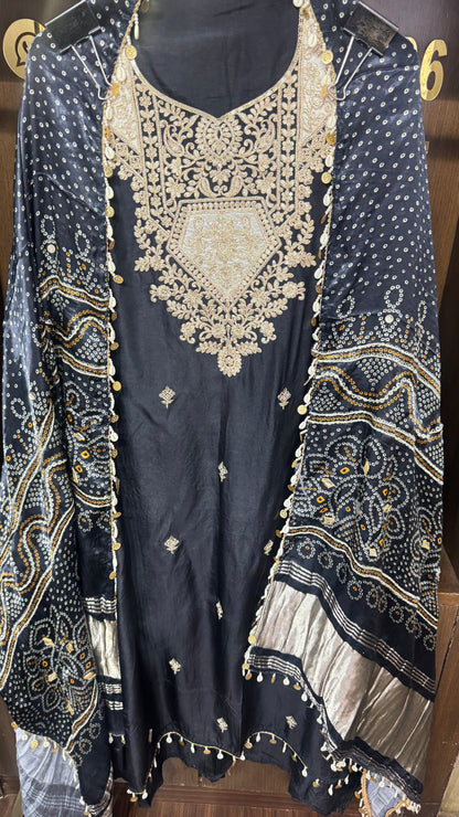 Ishima (Gajji Silk Unstitch Suit)