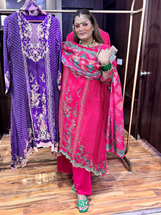 Gulnaaz Crepe Anarkali