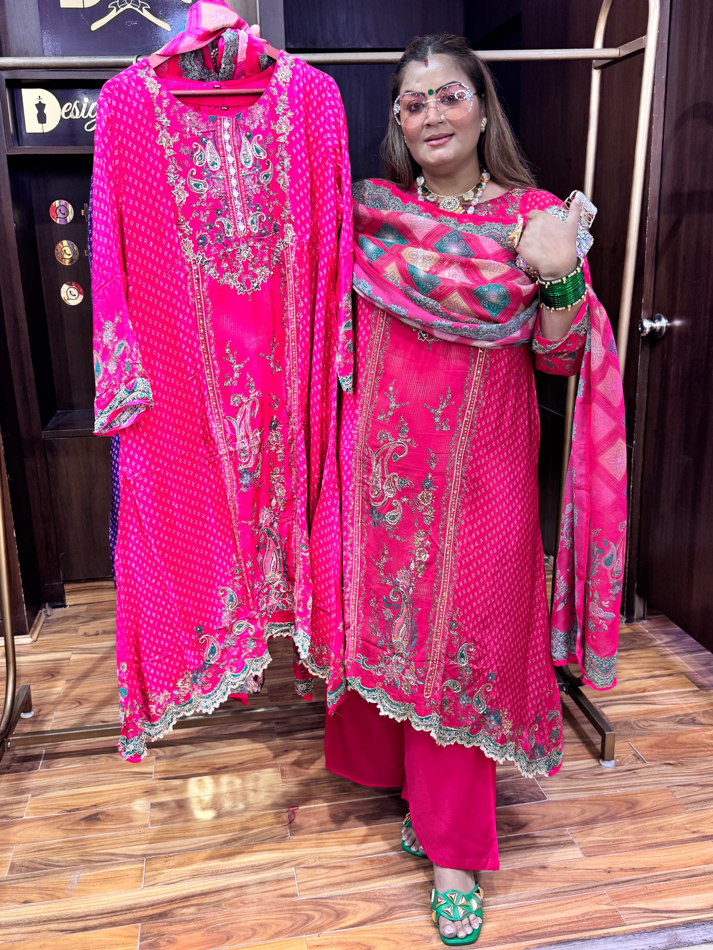 Gulnaaz Crepe Anarkali