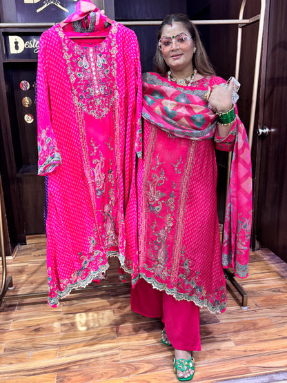 Gulnaaz Crepe Anarkali