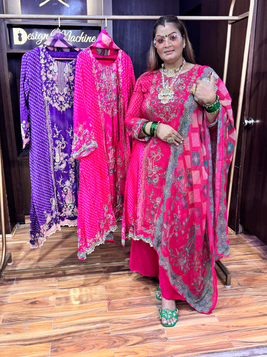 Gulnaaz Crepe Anarkali