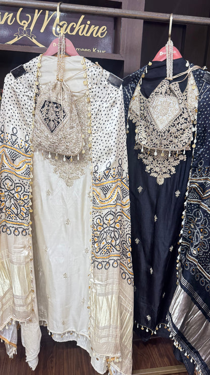 Ishima (Gajji Silk Unstitch Suit)