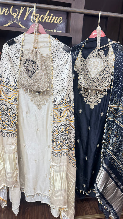 Ishima (Gajji Silk Unstitch Suit)