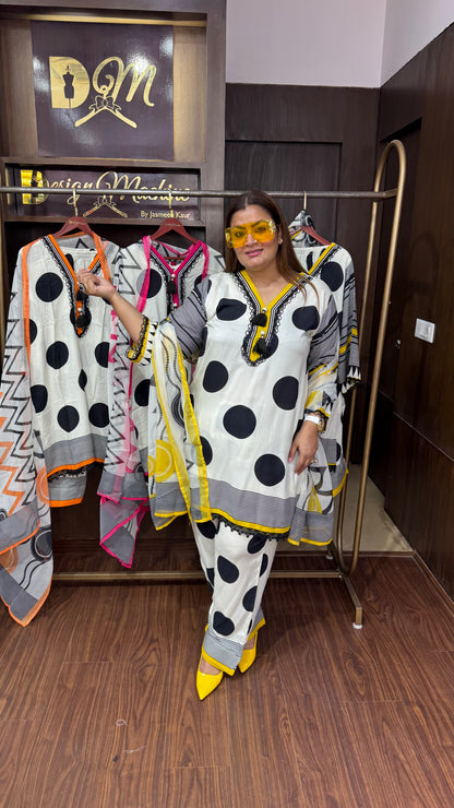Tvesha (Masleen Cotton Suit)