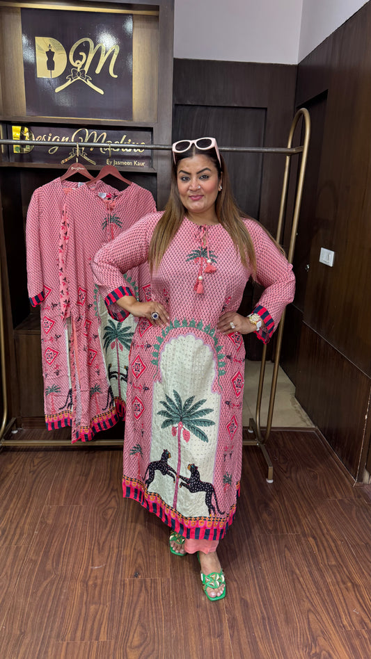 Arohi (Pure Crepe Long Cordset)