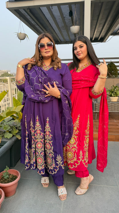 Liorah (Cotton Anarkali)