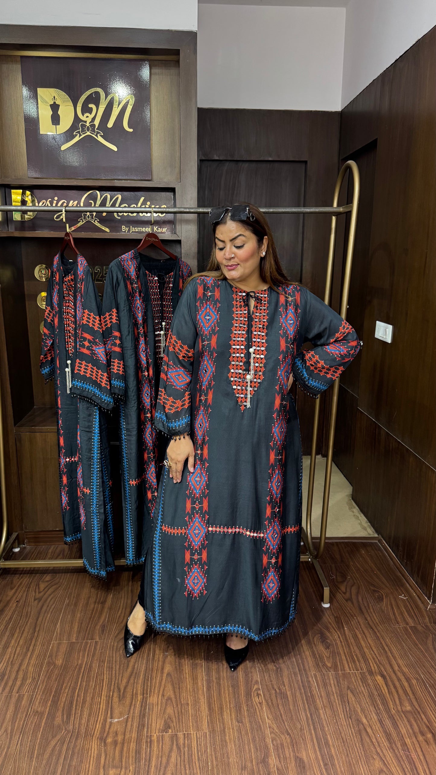 Masleen Cotton Long (Cordset)