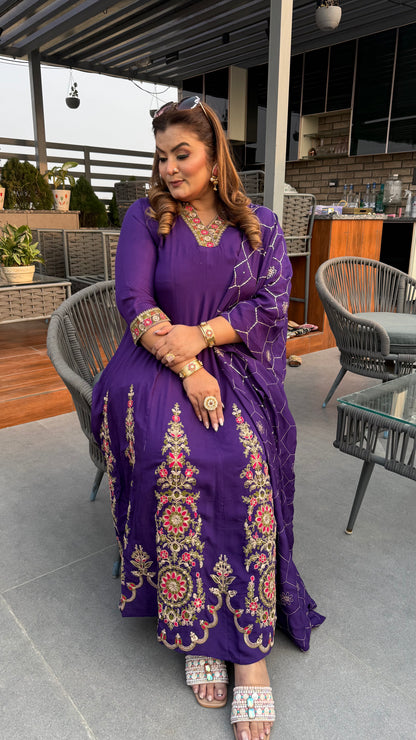 Liorah (Cotton Anarkali)