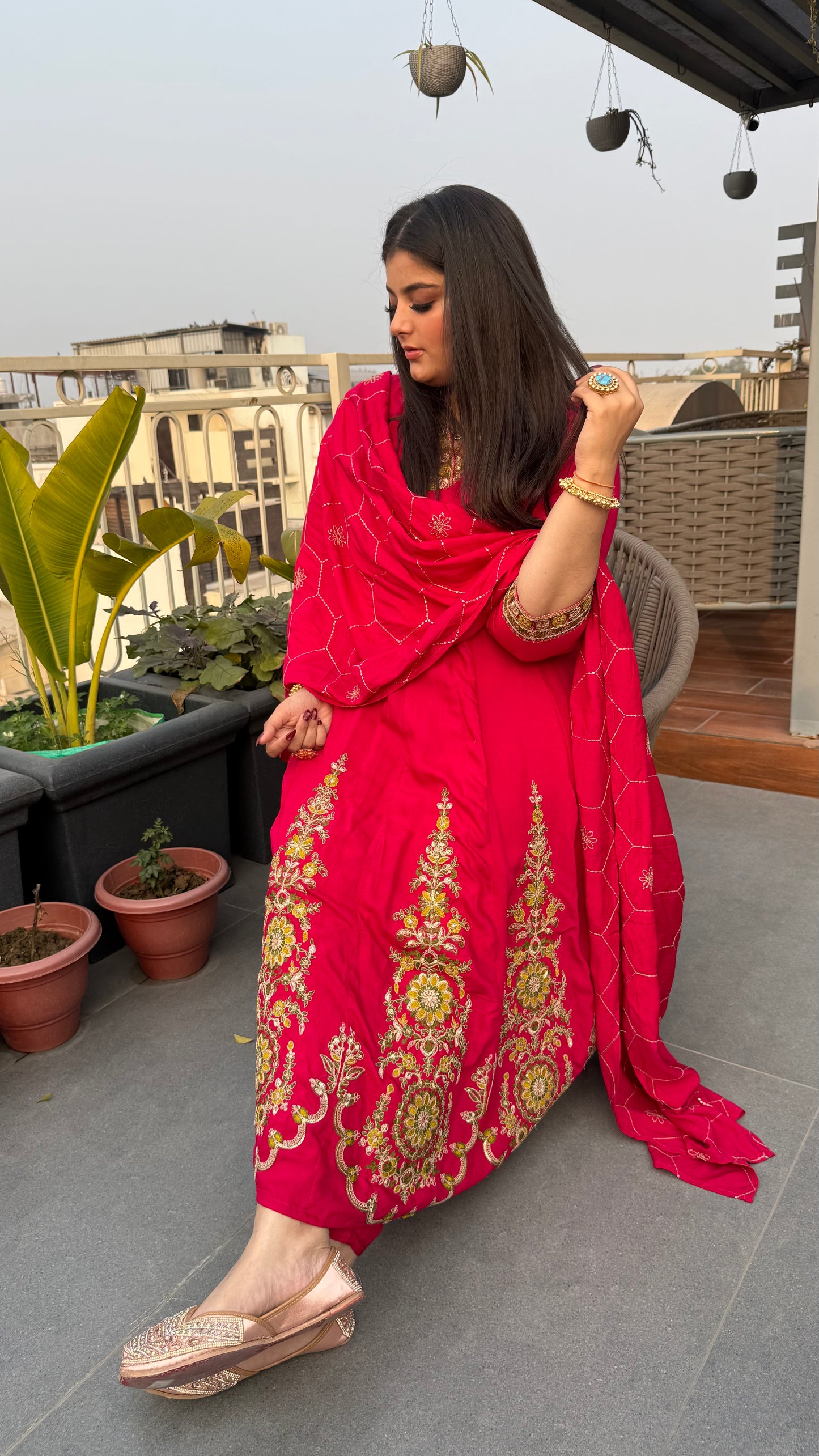 Liorah (Cotton Anarkali)