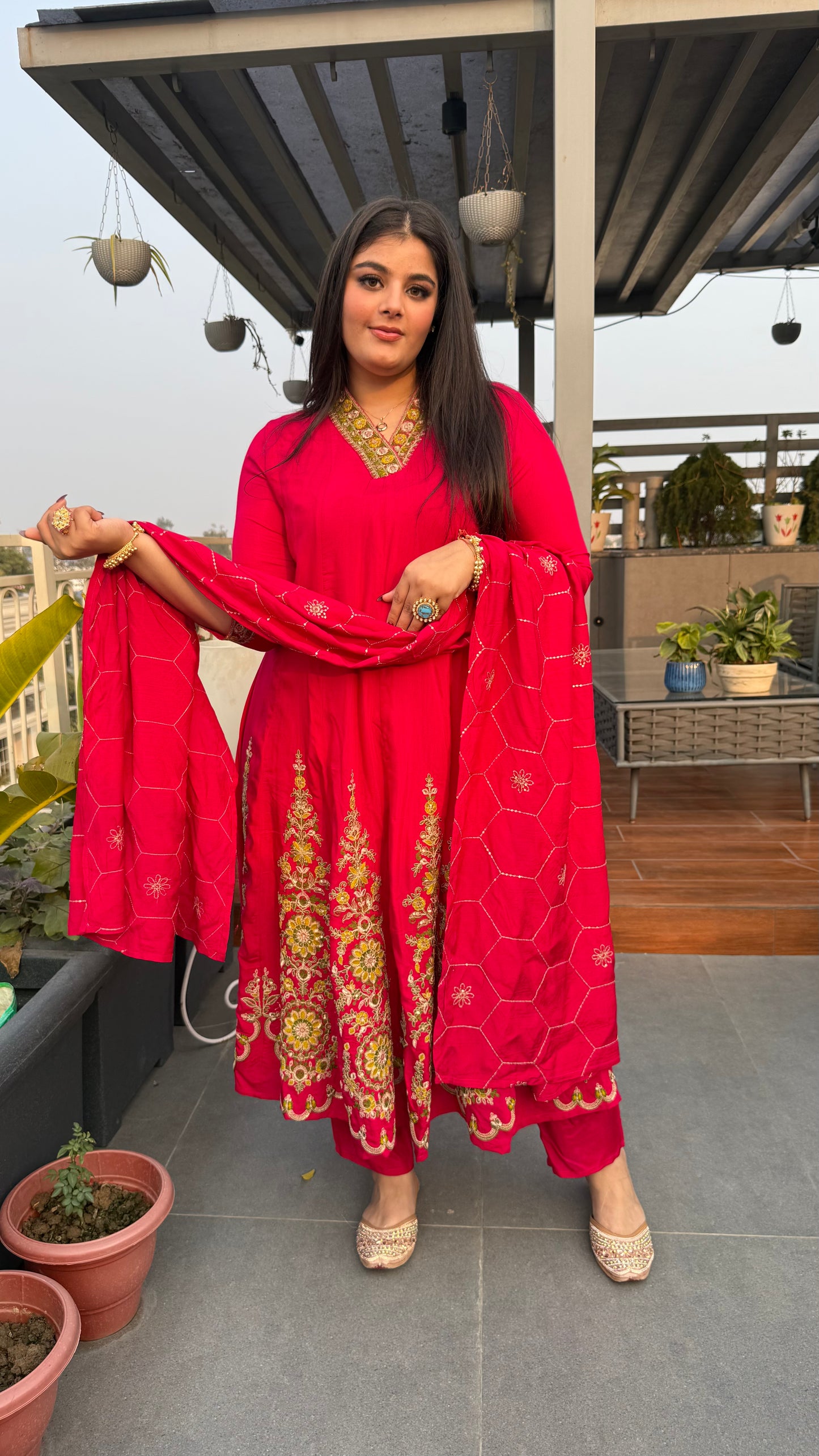 Liorah (Cotton Anarkali)