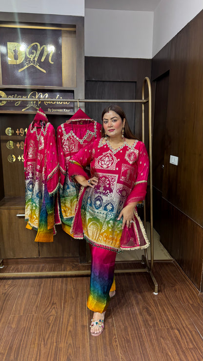 Kritika (Pure Silk Suit)
