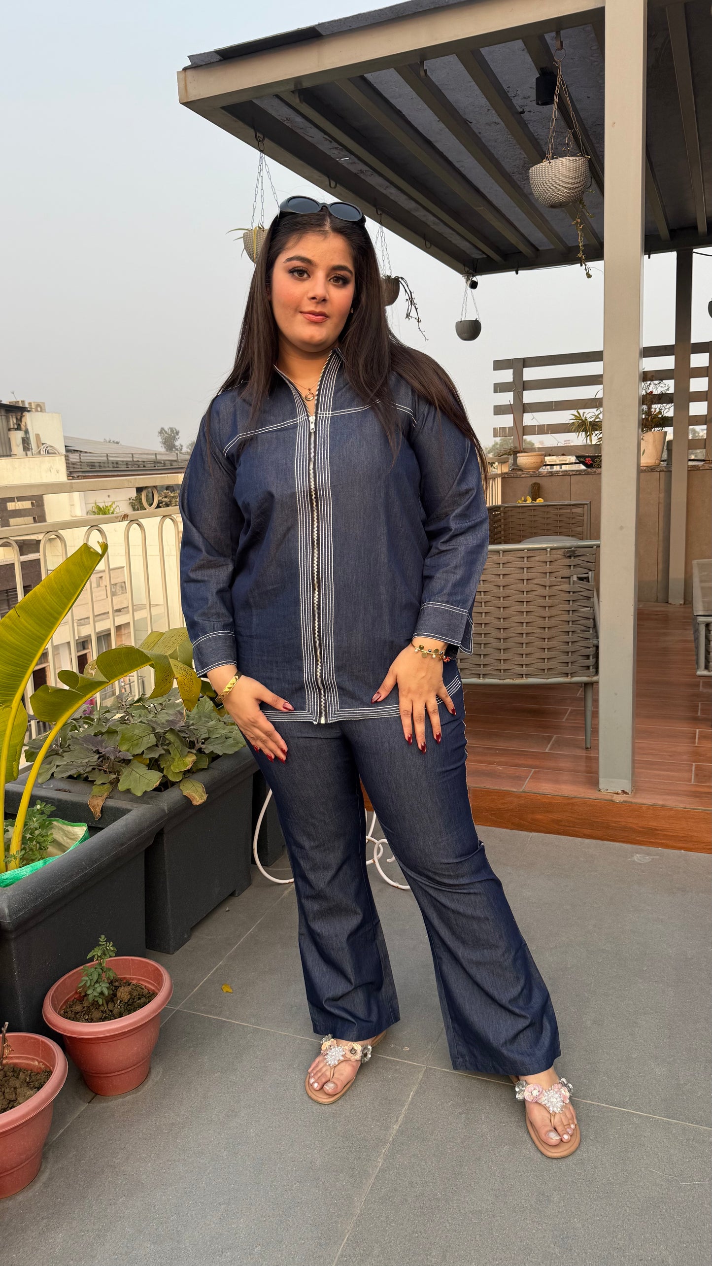 Liorva (Denim Cordset)