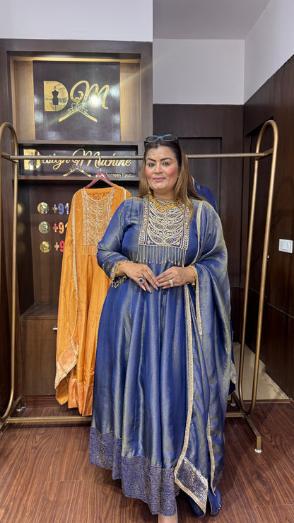 Shehzadi (Glass Tissue Anarkali Suit)