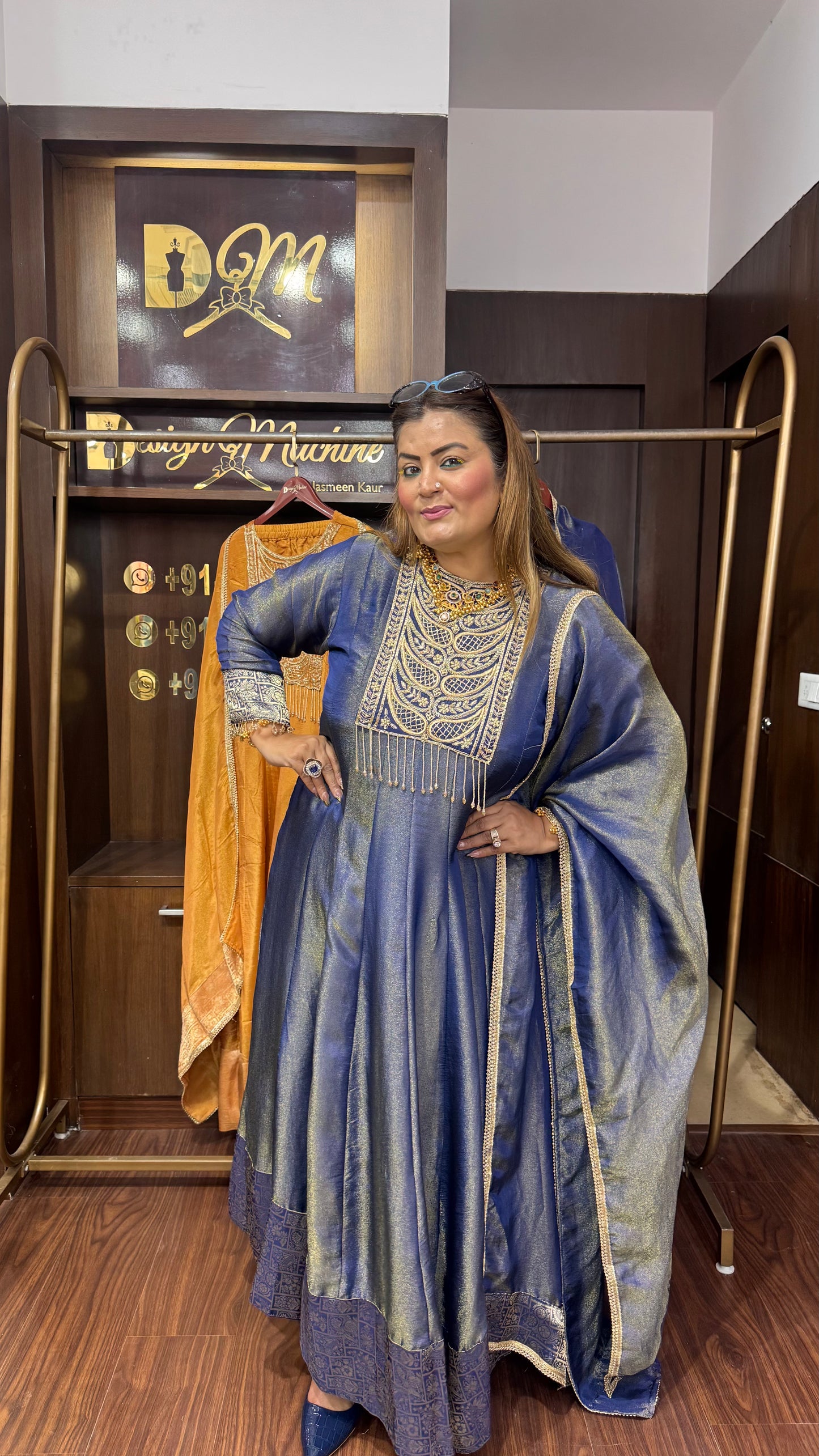 Shehzadi (Glass Tissue Anarkali Suit)