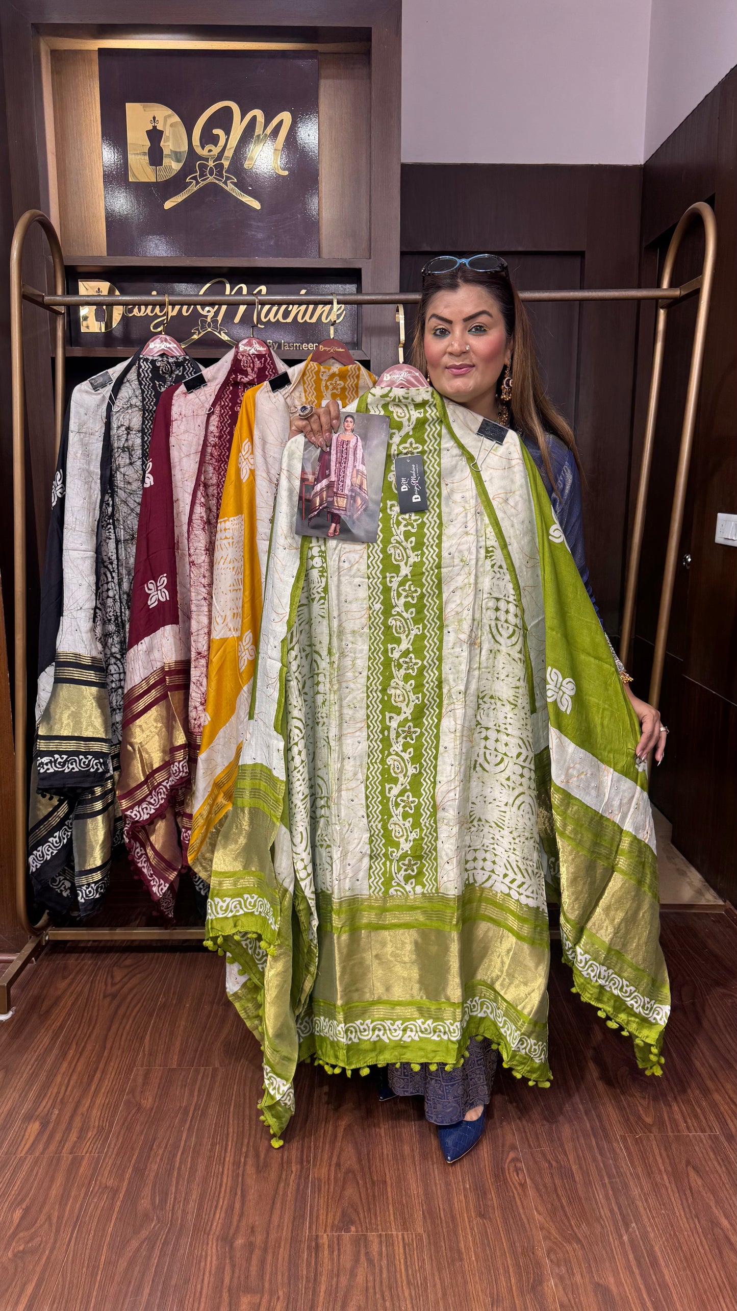 Zeba (Cotton Unstitch Suit)