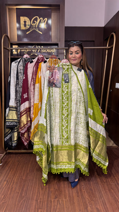 Zeba (Cotton Unstitch Suit)