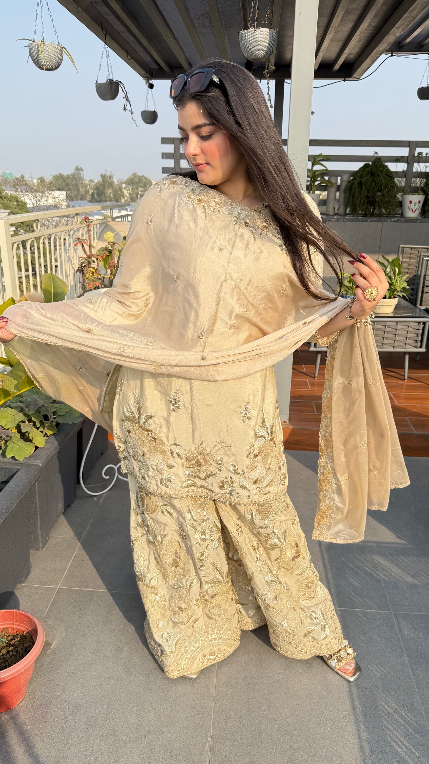 Afsirah (Sharara Suit)