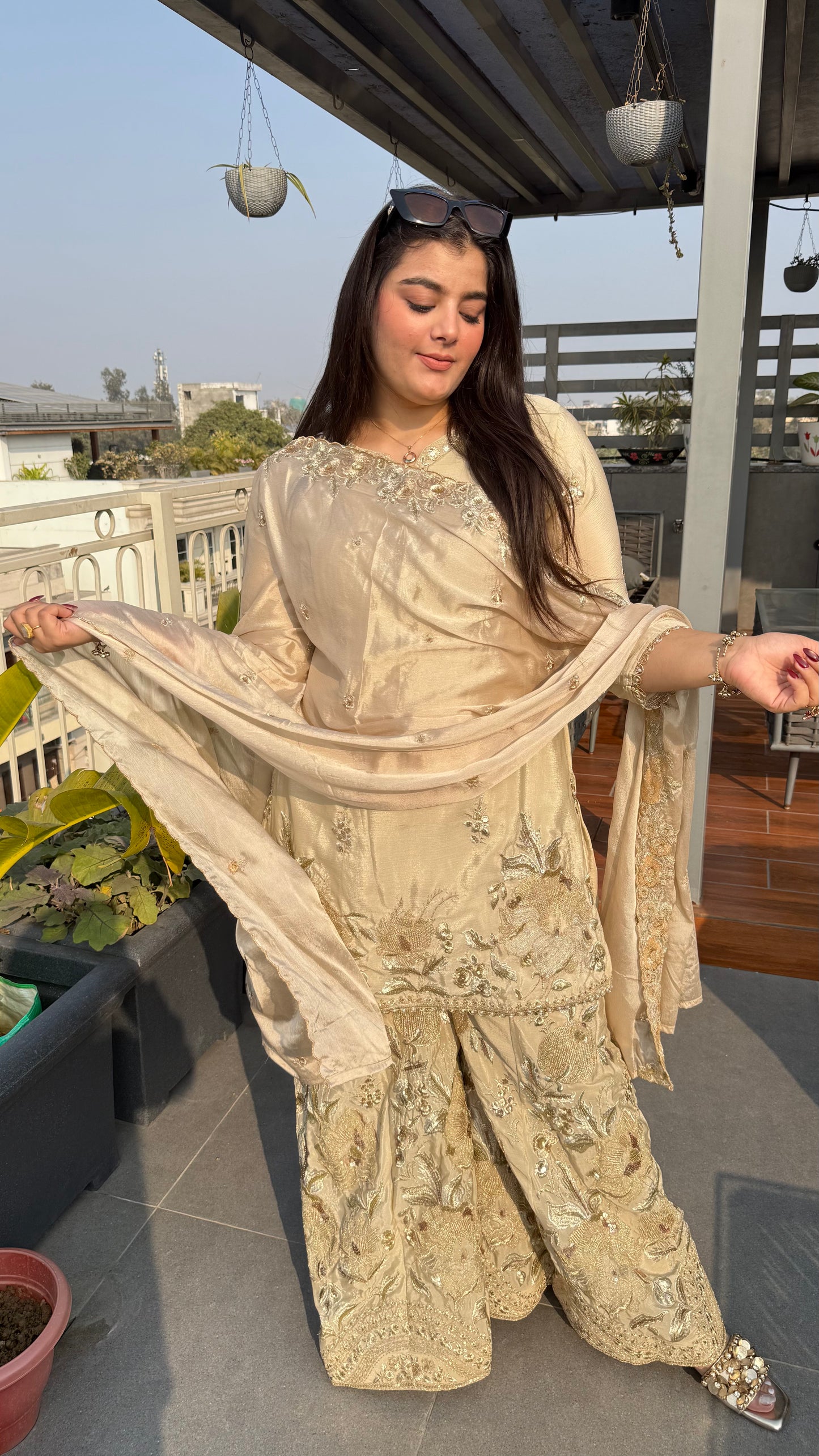 Afsirah (Sharara Suit)