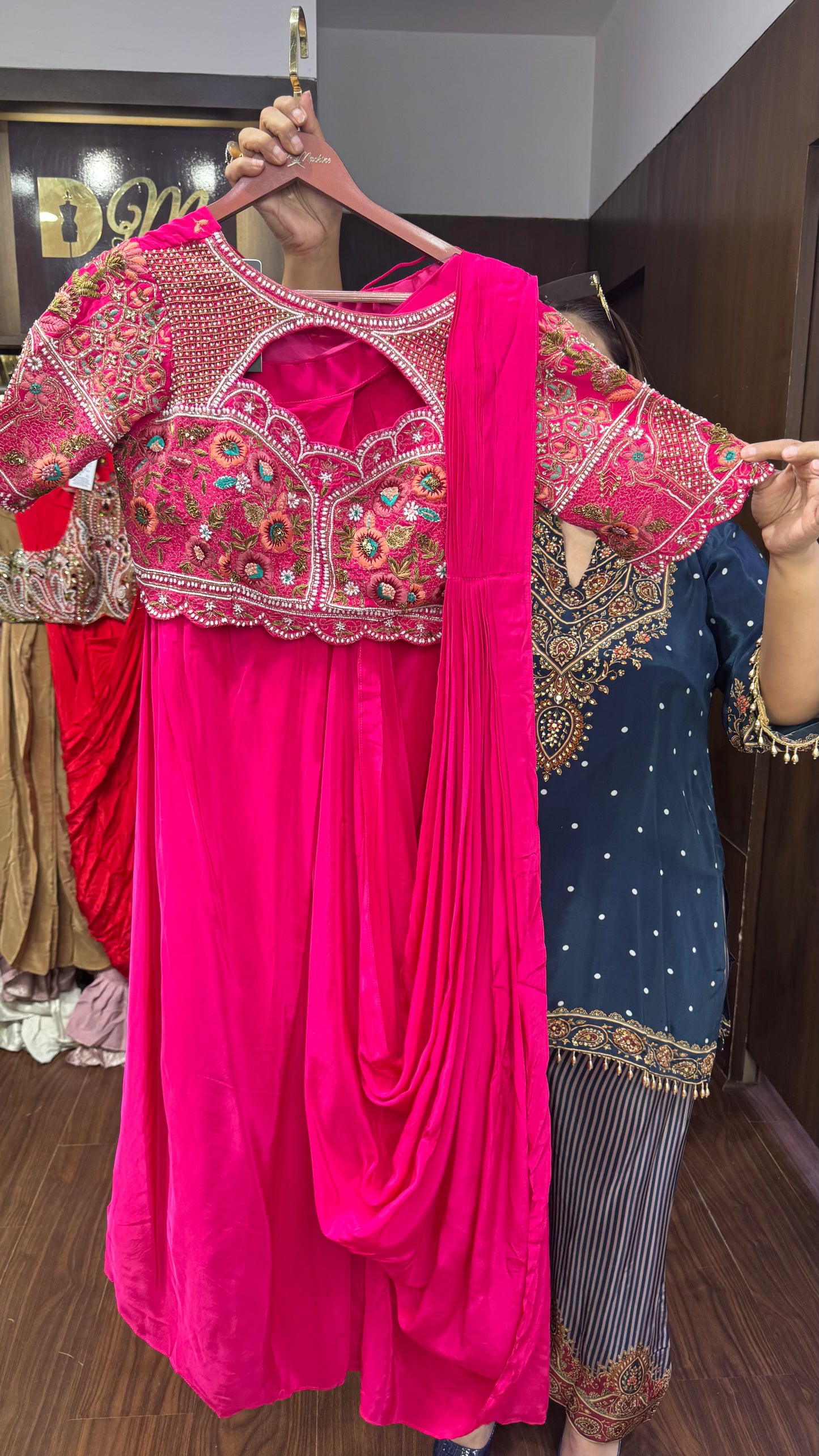 Ritika (Pure Crepe Saree)