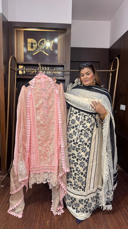 Zara (Cotton Unstitch Suit)