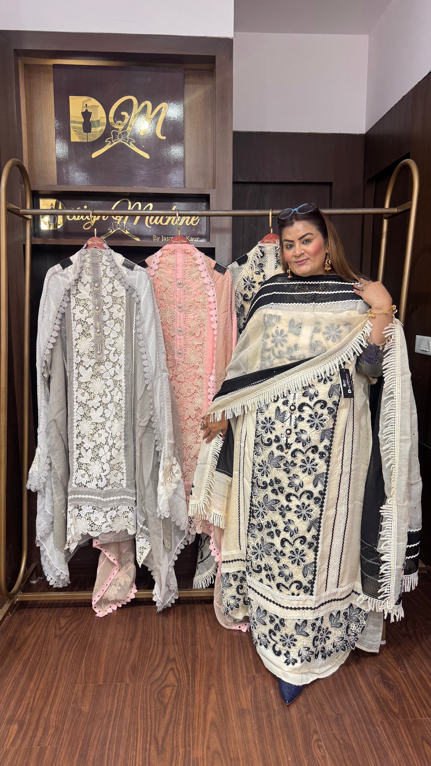 Zara (Cotton Unstitch Suit)