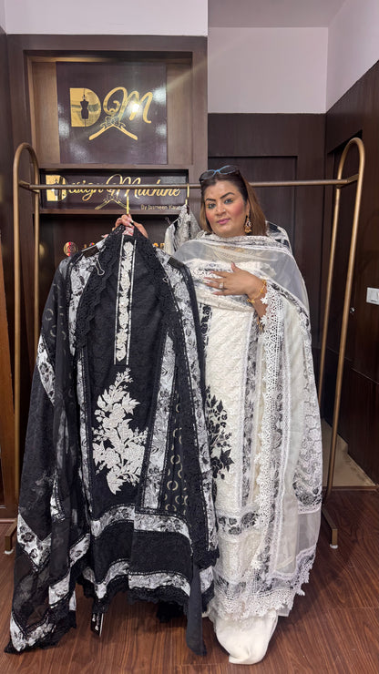 Reva (Cotton Unstitch Suit)