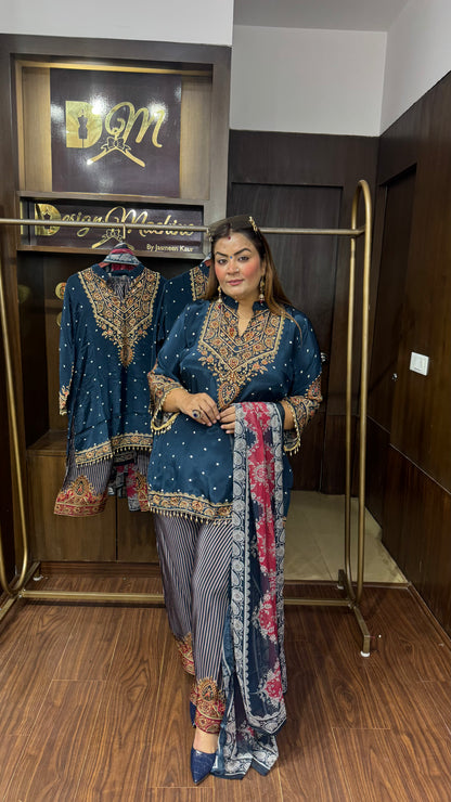 Suhanika (Pure Crepe Suit)