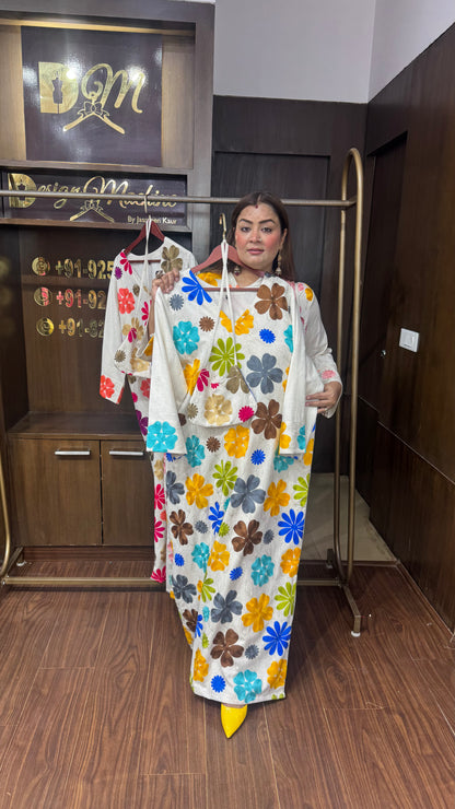 Gulnaaz Cotton Phiran with Potli