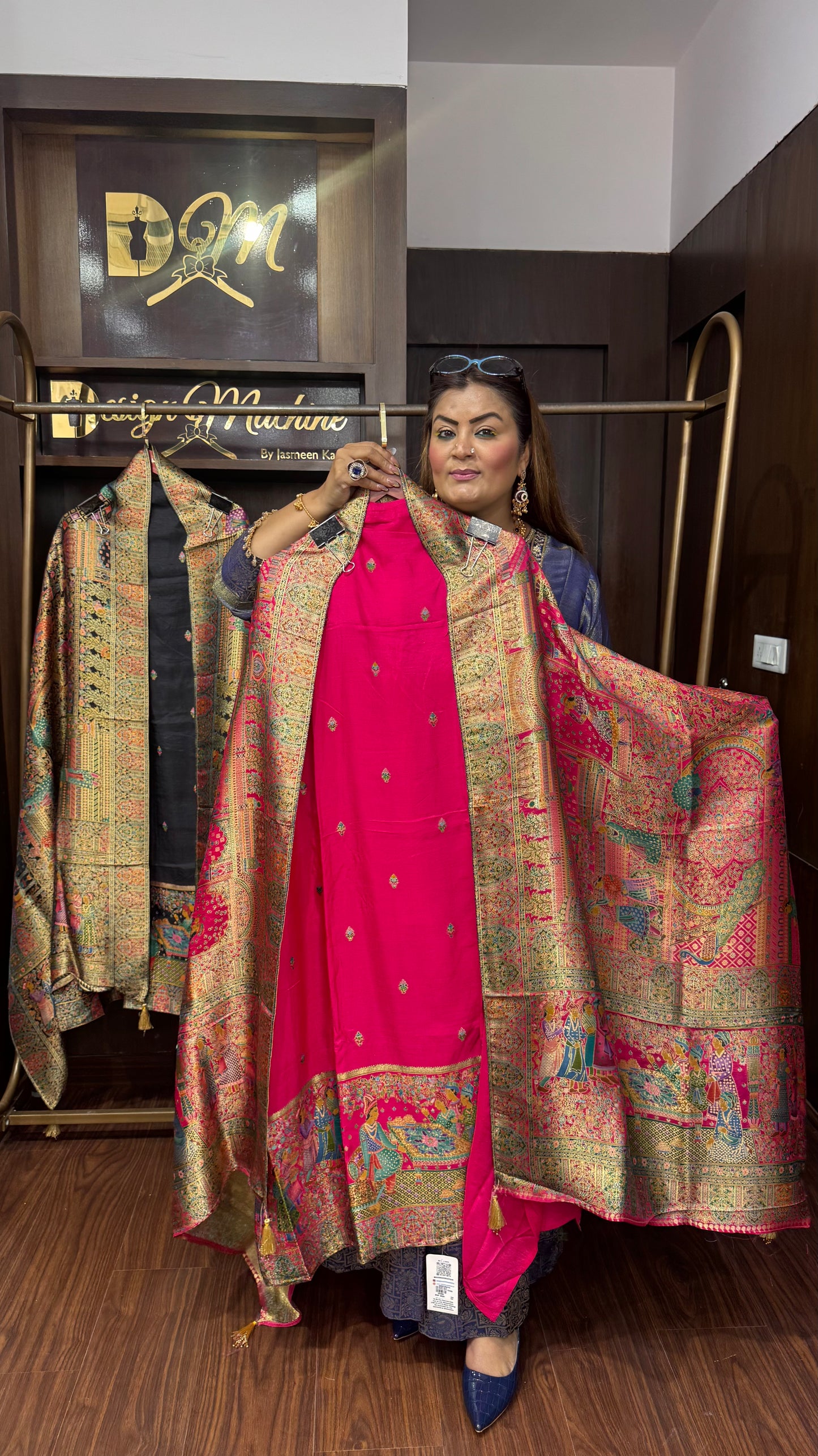 Zareen (Gajji Silk Unstitch Suit)