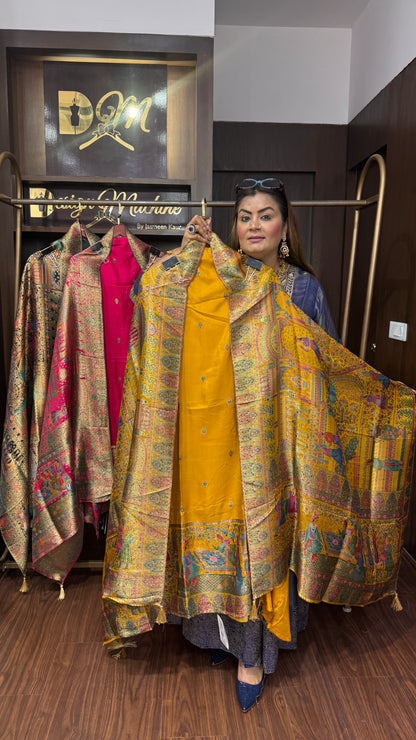 Zareen (Gajji Silk Unstitch Suit)