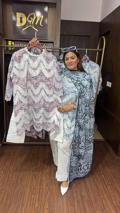 Lavina (Hakoba Chikan Fabric Suit)