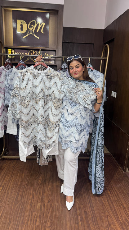 Lavina (Hakoba Chikan Fabric Suit)