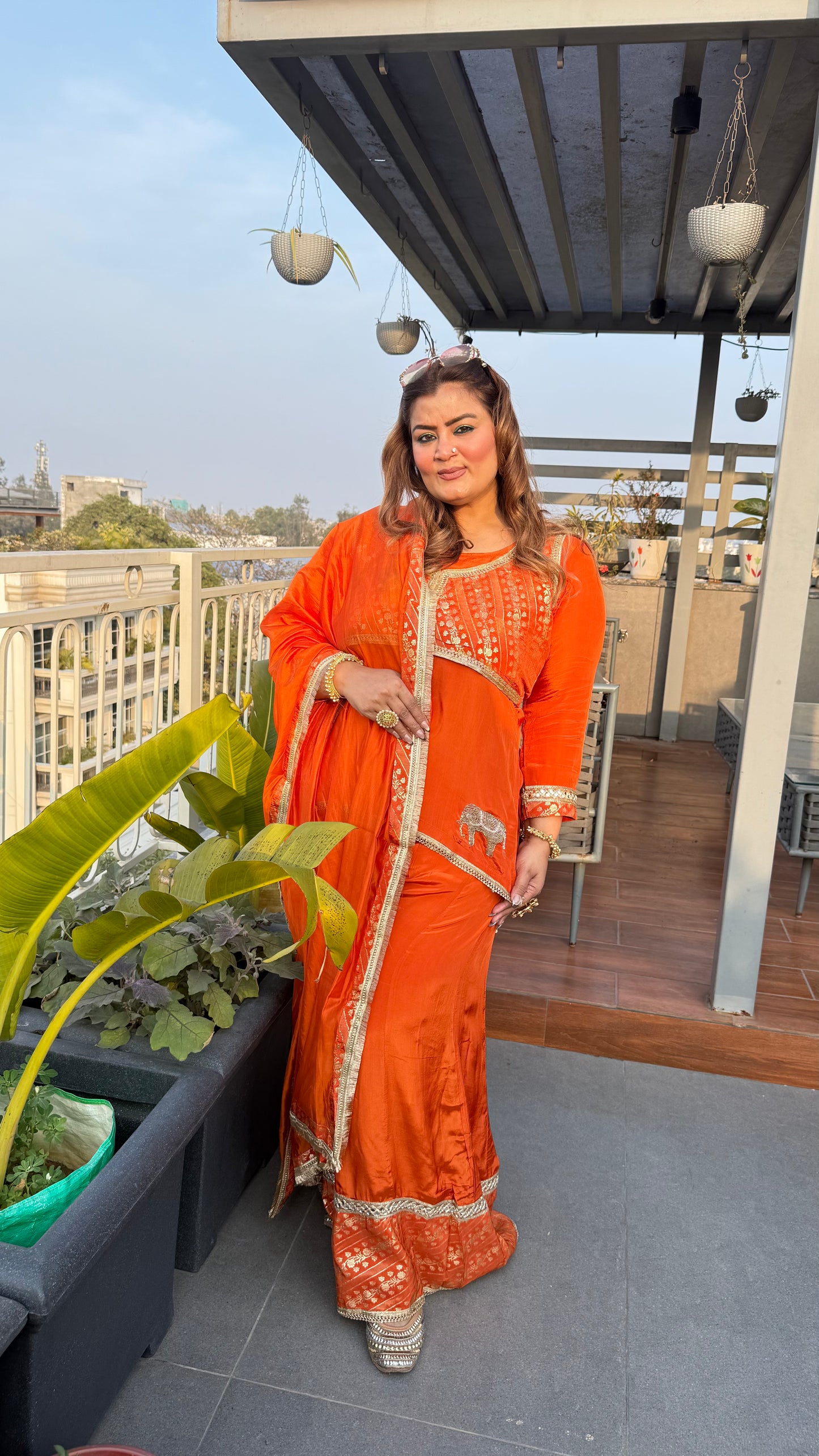 Nyvara Pure Crepe (Stitch Suit)
