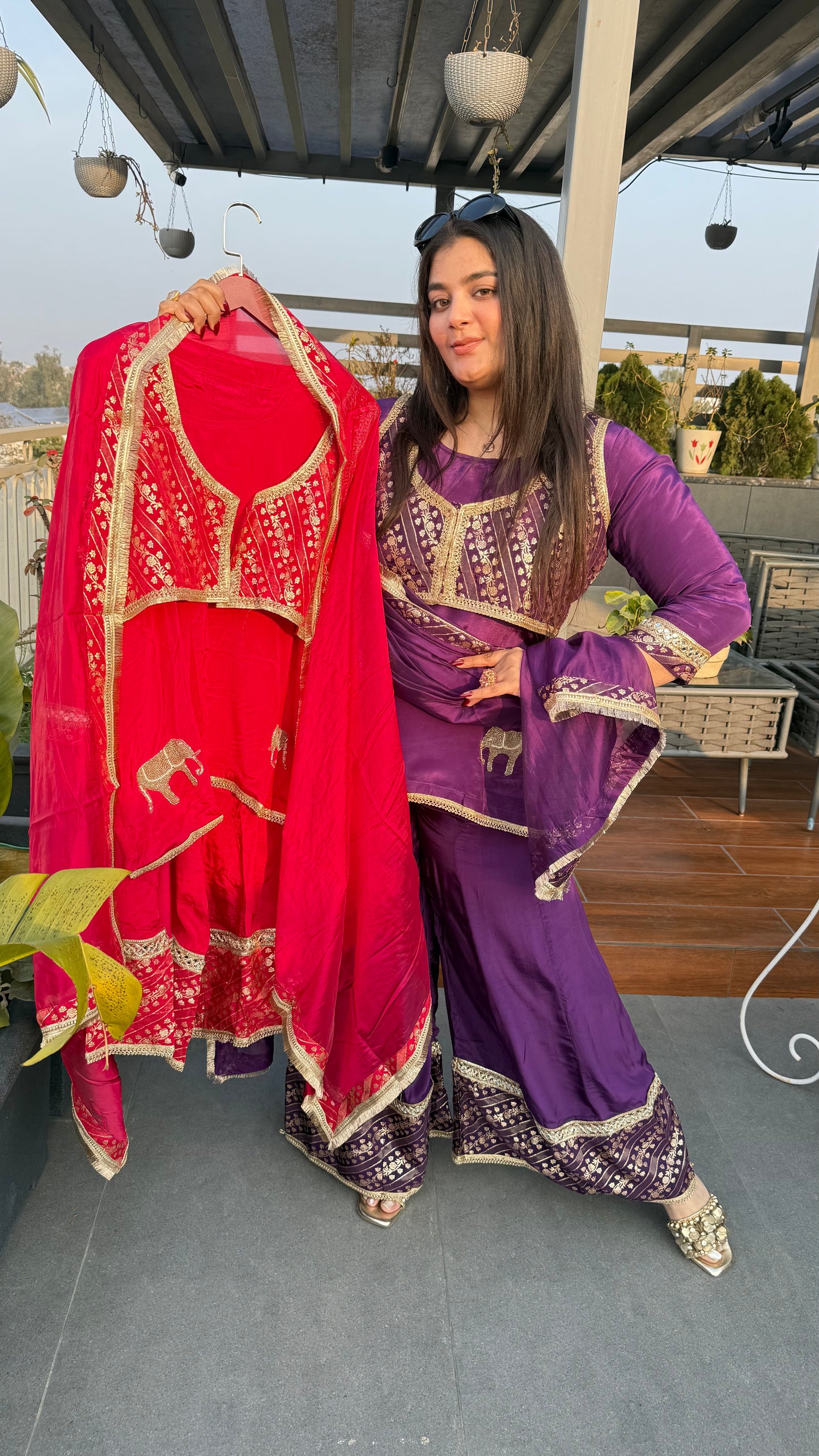 Nyvara Pure Crepe (Stitch Suit)