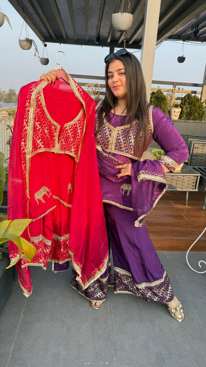 Nyvara Pure Crepe (Stitch Suit)