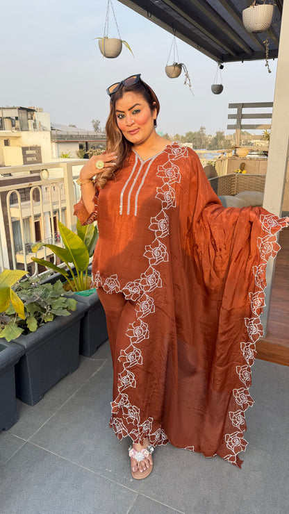 Elzara (Stitched Sharara Suit)