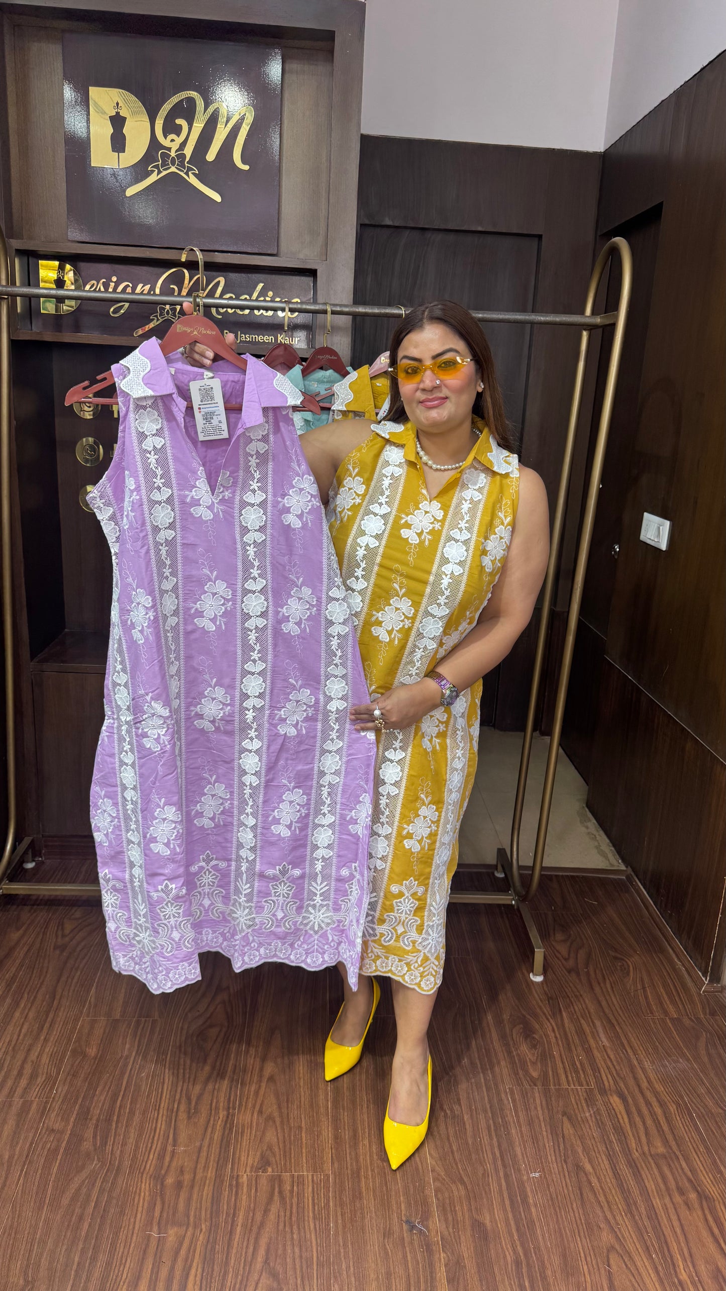 Arvika (Hakoba Chikan Dress)