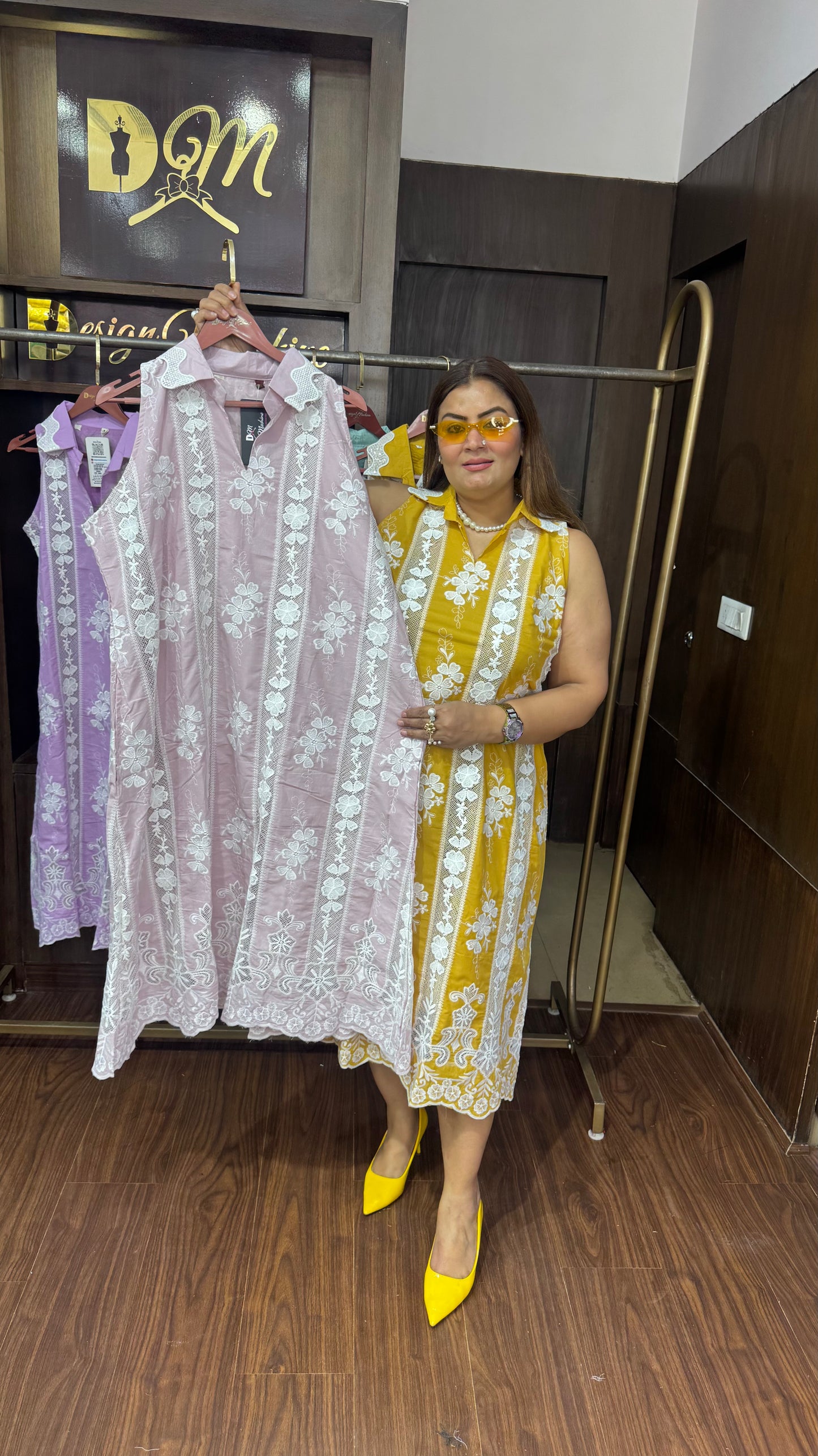 Arvika (Hakoba Chikan Dress)