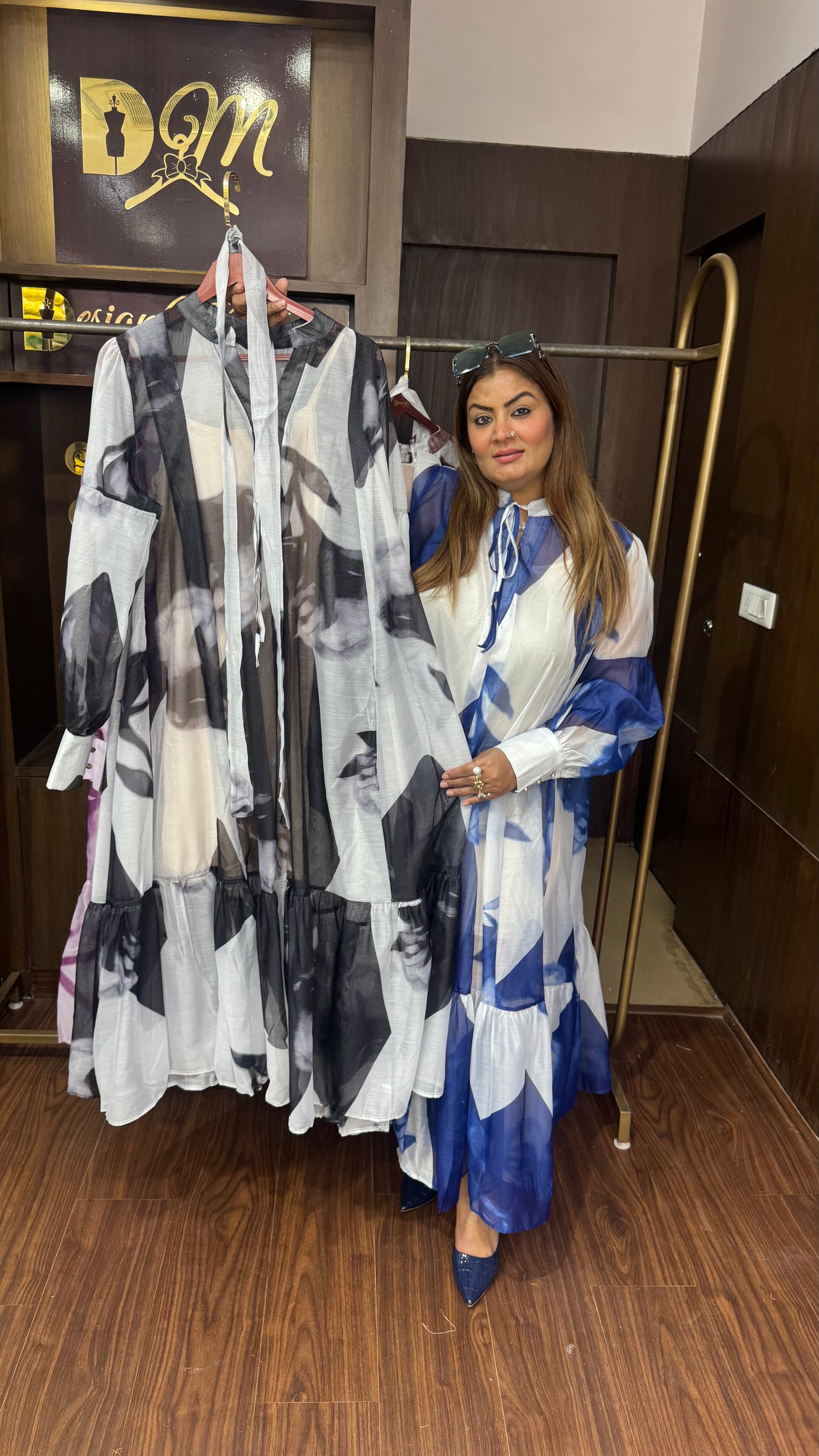 Ivana (Glass Tissue Dress)