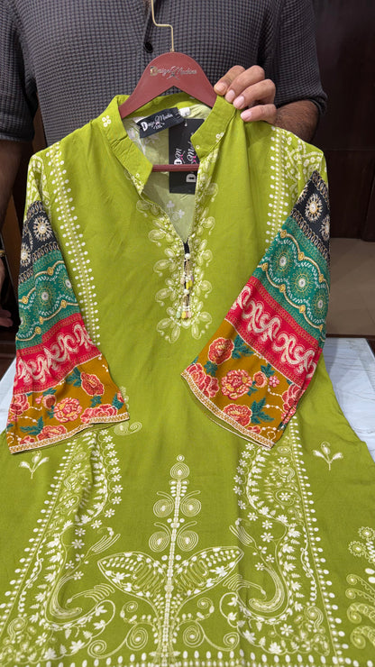 Asya (Masleen Cotton Suit)