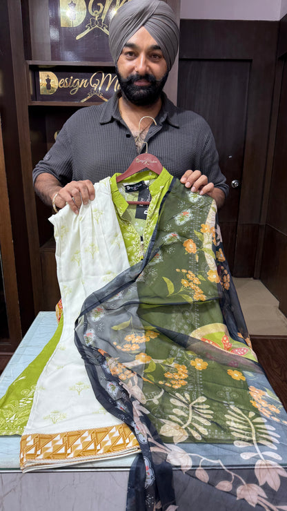 Asya (Masleen Cotton Suit)