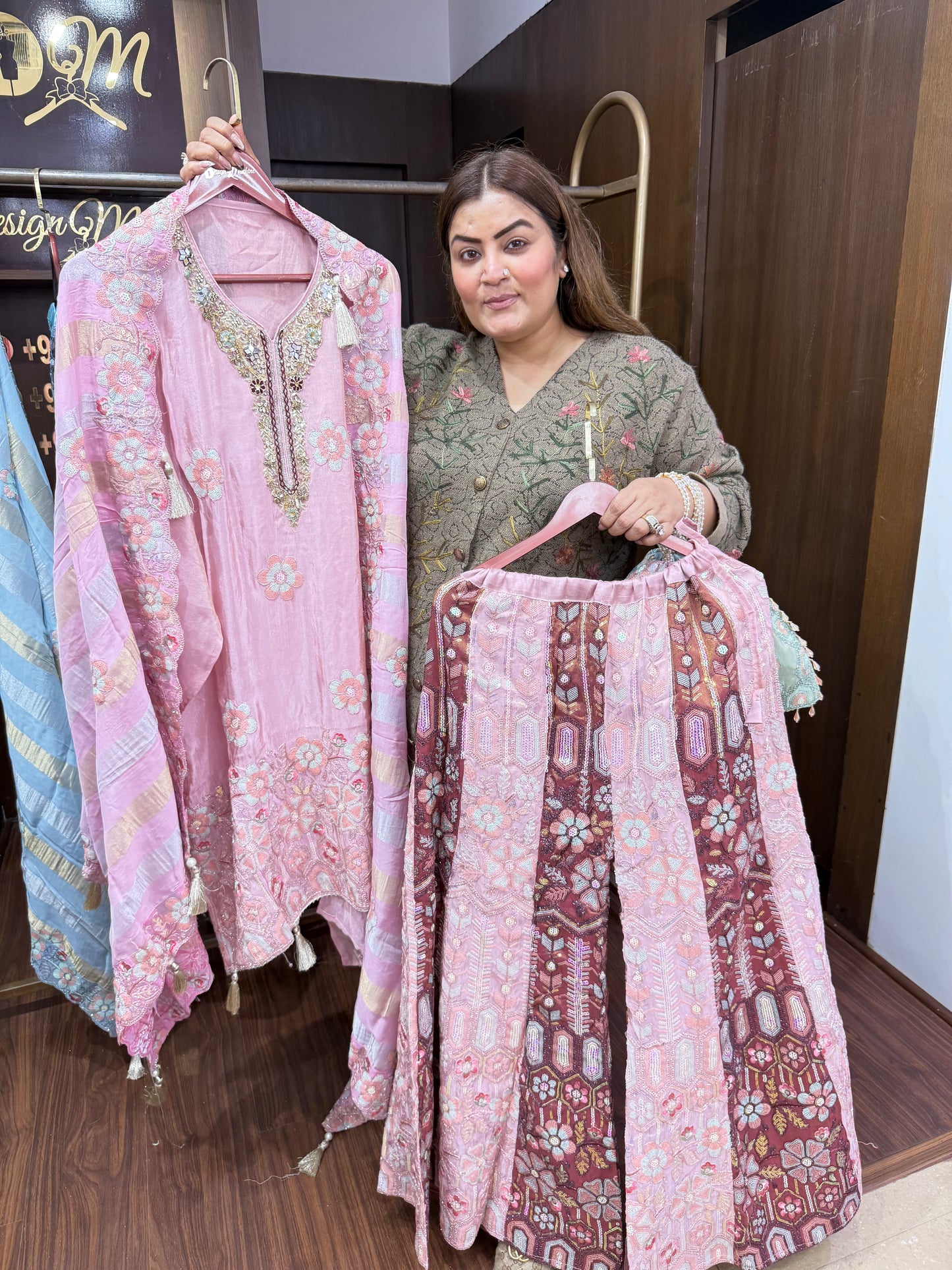 Nazakat (Semi-Stitch) Suit