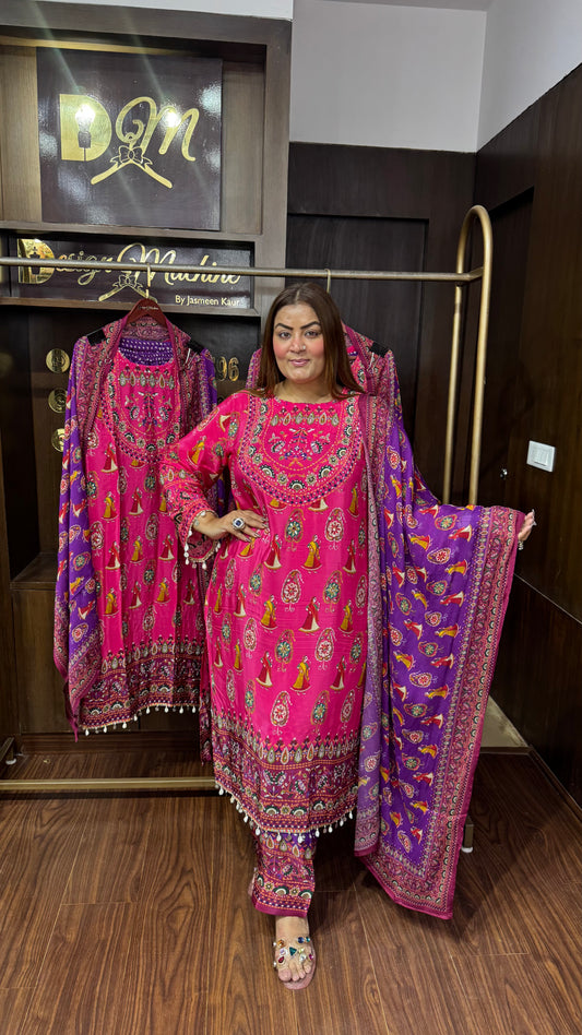 Orivia (Pure Crepe Suit)
