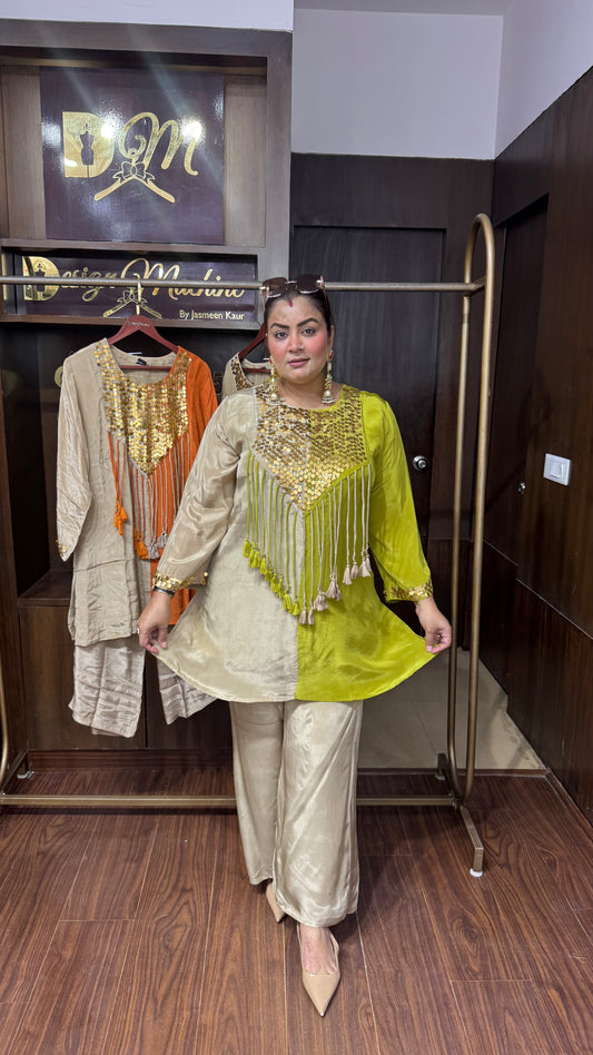 Kaavya (Pure Crepe Cordset)