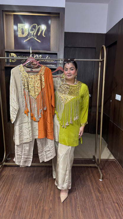 Kaavya (Pure Crepe Cordset)