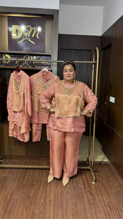Kaavya (Glass Tissue 3 Piece Cordset)