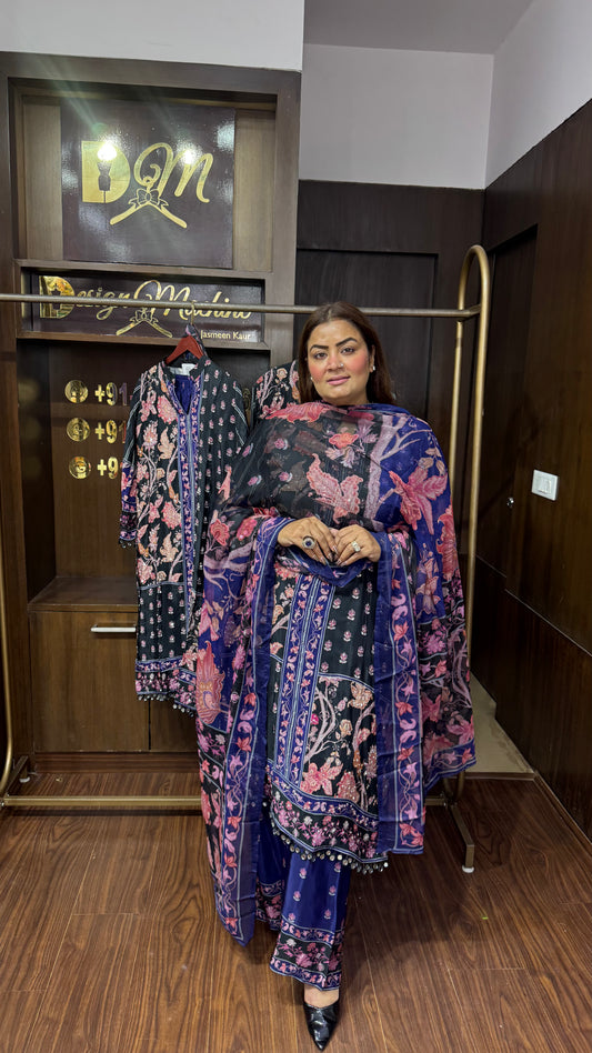 Raiza (Pure Crepe Suit)