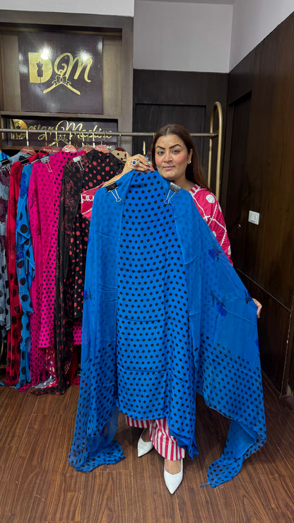 Ruhana Malmal Cotton Suit