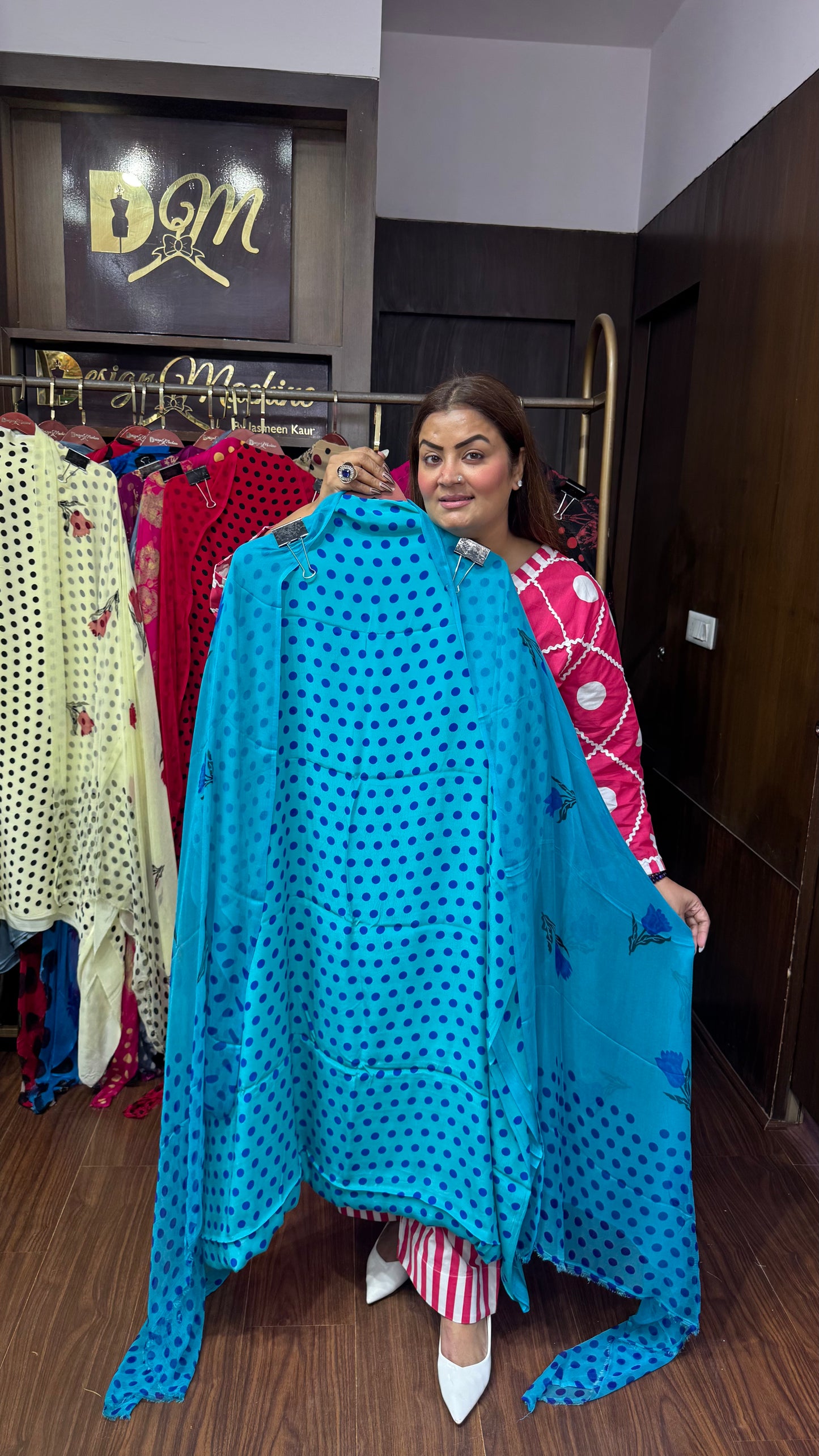 Ruhana Malmal Cotton Suit